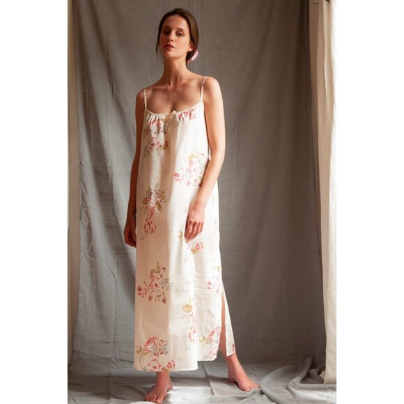 NWT Lalide à Paris 'Anouchka' Summer Nightdress M - Picture 1 of 9